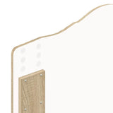 Headboard with Headboard Sonoma Oak 90 cm Engineered wood - Low Angle
