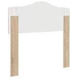 Headboard Sonoma Oak Engineered wood - 45-Degree Angle