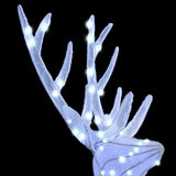 Reindeer Family 3 pcs Cold white 68 x 26 x 127 cm Fabric - Close-Up Angle