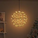 Ball Warm white 40 x 40 x 42 cm Metal 120 LEDs - Side View