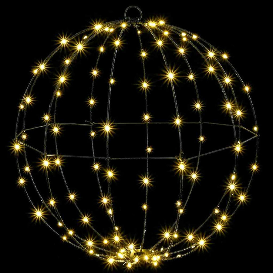 Christmas Finial Light 120 LEDs Warm White Diameter 40 x 42 cm