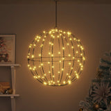 Ball Warm white 50 x 50 x 52 cm Metal 160 LEDs - Side View