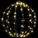 Ball 2 pcs Warm white 30 x 30 x 32 cm Metal 192 LEDs