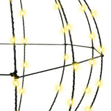 Ball 2 pcs Warm white 60 x 60 x 62 cm Metal 384 LEDs