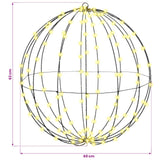 Ball 2 pcs Warm white 60 x 60 x 62 cm Metal 384 LEDs