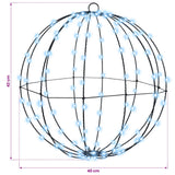 Ball 2 pcs Cold white 40 x 40 x 42 cm Metal 192 LEDs - Extra Image