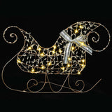 LED Reindeers 3 pcs 60 LEDs Warm White 44.5 x 18 x 66 cm PET