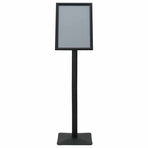 Pedestal Poster Stand A3 Cast Iron Black