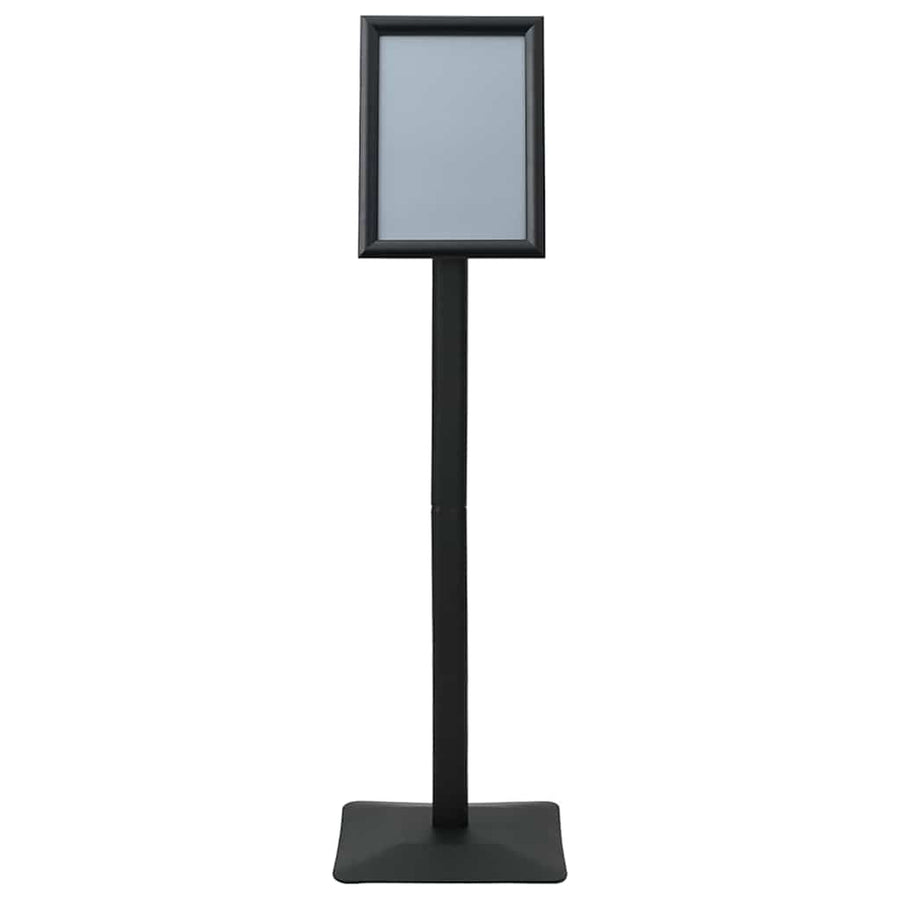 Pedestal Poster Stand A4 Cast Iron Black