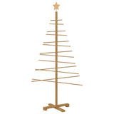 Wooden Christmas Tree with Stand Brown 150 cm Bamboo