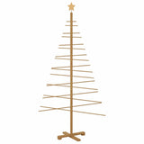 Wooden Christmas Tree with Stand Brown 180 cm Bamboo