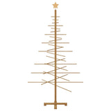 Wooden Christmas Tree with Stand Brown 180 cm Bamboo - 45-Degree Angle