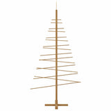 Wooden Christmas Tree with Stand Brown 180 cm Bamboo