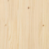 Wooden Christmas Tree with Stand Natural 125 cm Solid pine wood - Extra Image