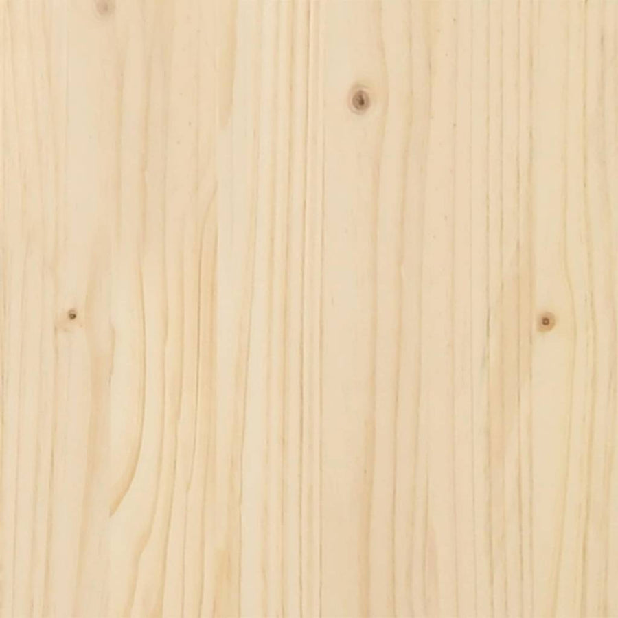 Wooden Christmas Tree with Stand Natural 180 cm Solid pine wood
