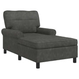 Lounge Chair with Cushion Black 91 x 157 x 91 cm Faux Leather