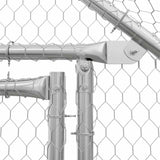Chicken Cage Silver 170 x 100 x 177 cm Galvanised Steel