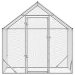 Chicken Cage Silver 170 x 100 x 177 cm Galvanised Steel