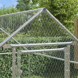 Chicken Cage Silver 200 x 170 x 177 cm Galvanised Steel