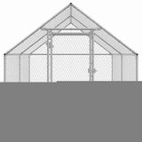 Chicken Cage Silver 400 x 170 x 177 cm Galvanised Steel