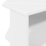CornerTVCabinet 100 x 40.5 x 45 cm White Engineered Wood