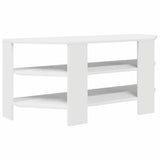 CornerTVCabinet 100 x 40.5 x 45 cm White Engineered Wood - Close-Up Angle