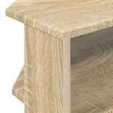 CornerTVCabinet Sonoma Oak 102x40,5x45cm Engineered Wood - Low Angle