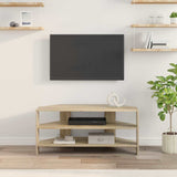 CornerTVCabinet Sonoma Oak 102x40,5x45cm Engineered Wood - Top-Down View