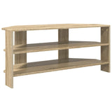 CornerTVCabinet Sonoma Oak 102x40,5x45cm Engineered Wood - Front View