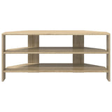 CornerTVCabinet Sonoma Oak 102x40,5x45cm Engineered Wood - 45-Degree Angle