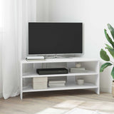 CornerTVCabinet 100 x 40.5 x 45 cm High gloss White