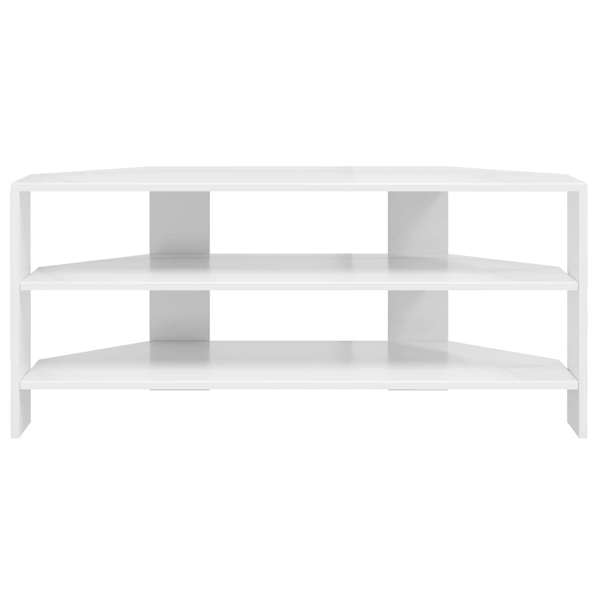 CornerTVCabinet 100 x 40.5 x 45 cm High gloss White