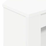 CornerTVCabinet White 102 x 40,5 x 45 cm Engineered Wood - Low Angle