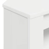 CornerTVCabinet White 102 x 40,5 x 45 cm Engineered Wood