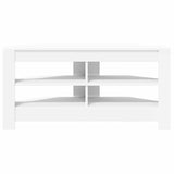 CornerTVCabinet White 102 x 40,5 x 45 cm Engineered Wood - 45-Degree Angle