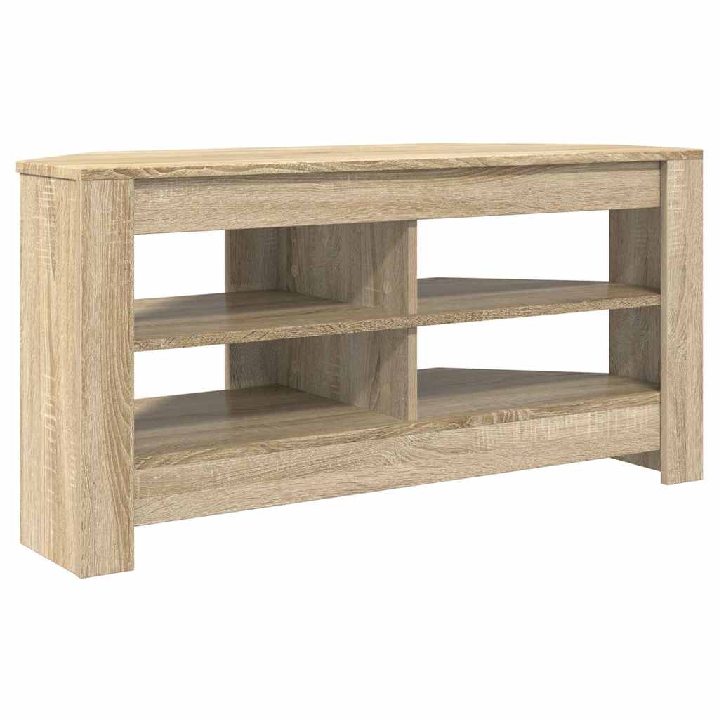 CornerTVCabinet Sonoma Oak 102 x 40,5 x 45 cm Engineered Wood