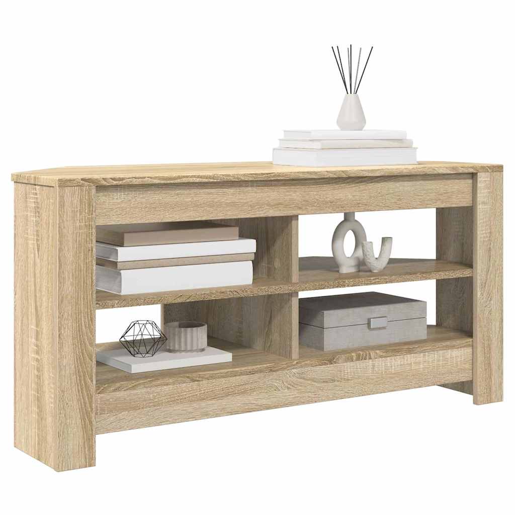 CornerTVCabinet Sonoma Oak 102 x 40,5 x 45 cm Engineered Wood