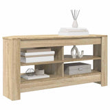 CornerTVCabinet Sonoma Oak 102 x 40,5 x 45 cm Engineered Wood - Side View