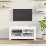 CornerTVCabinet High gloss White 102 x 40,5 x 45 cm - Top-Down View