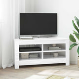 CornerTVCabinet 102 x 40,5 x 45 cm High gloss White