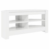 CornerTVCabinet High gloss White 102 x 40,5 x 45 cm - Front View