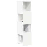 Corner Cabinet 25,5x25x102cm Engineered Wood - Side View
