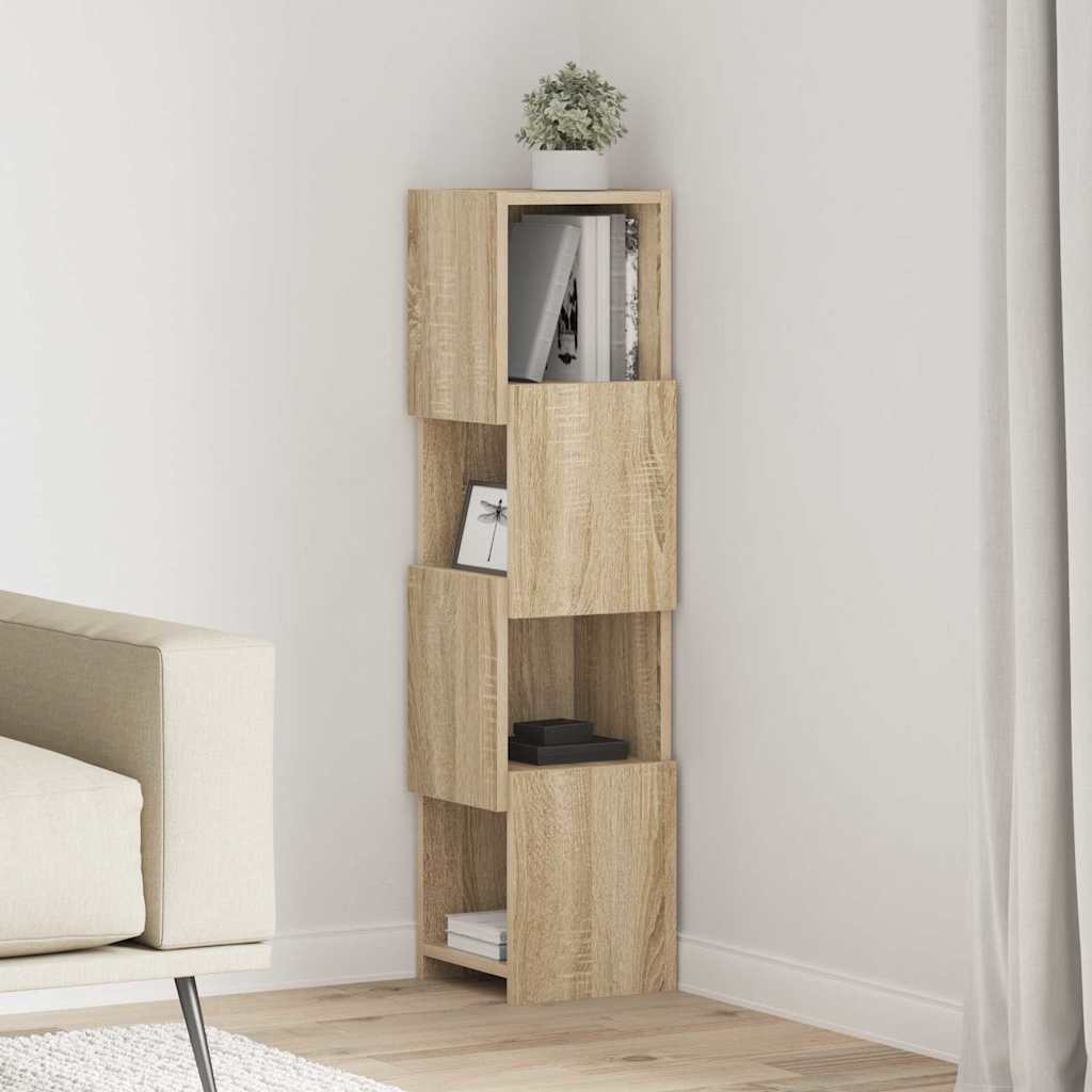 Corner Cabinet 25,5x25x102cm Engineered Wood Sonoma Oak