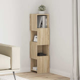 Corner Cabinet 25,5x25x102cm Engineered Wood Sonoma Oak