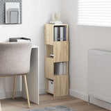Corner Cabinet 25,5x25x102cm Engineered Wood Sonoma Oak