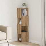 Corner Cabinet Artisan Oak 25,5x25x102cm Engineered Wood