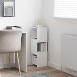 Corner Cabinet 25,5x25x80cm Engineered Wood - Top-Down View