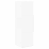 Corner Cabinet 25,5x25x80cm Engineered Wood - Close-Up Angle