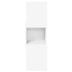 Corner Cabinet 25,5x25x80cm Engineered Wood