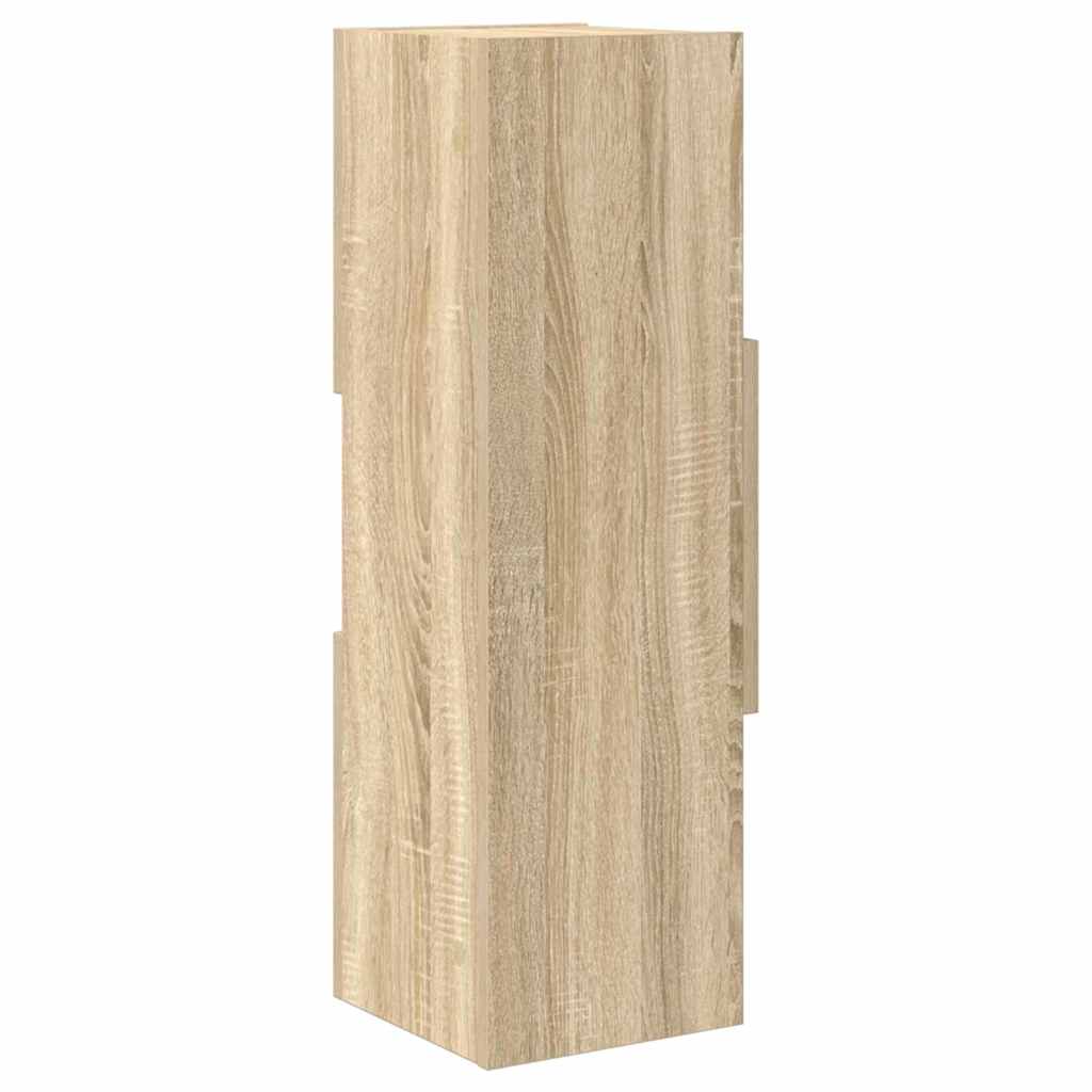 Corner Cabinet Sonoma Oak 25,5x25x80cm Engineered Wood